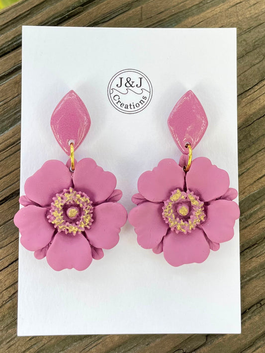 Mauve with Gold Tone