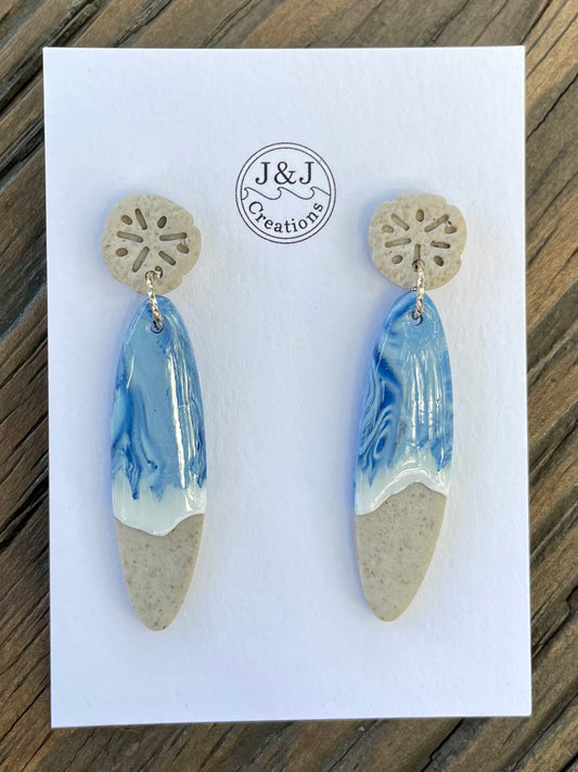 Wave with Silver Tone