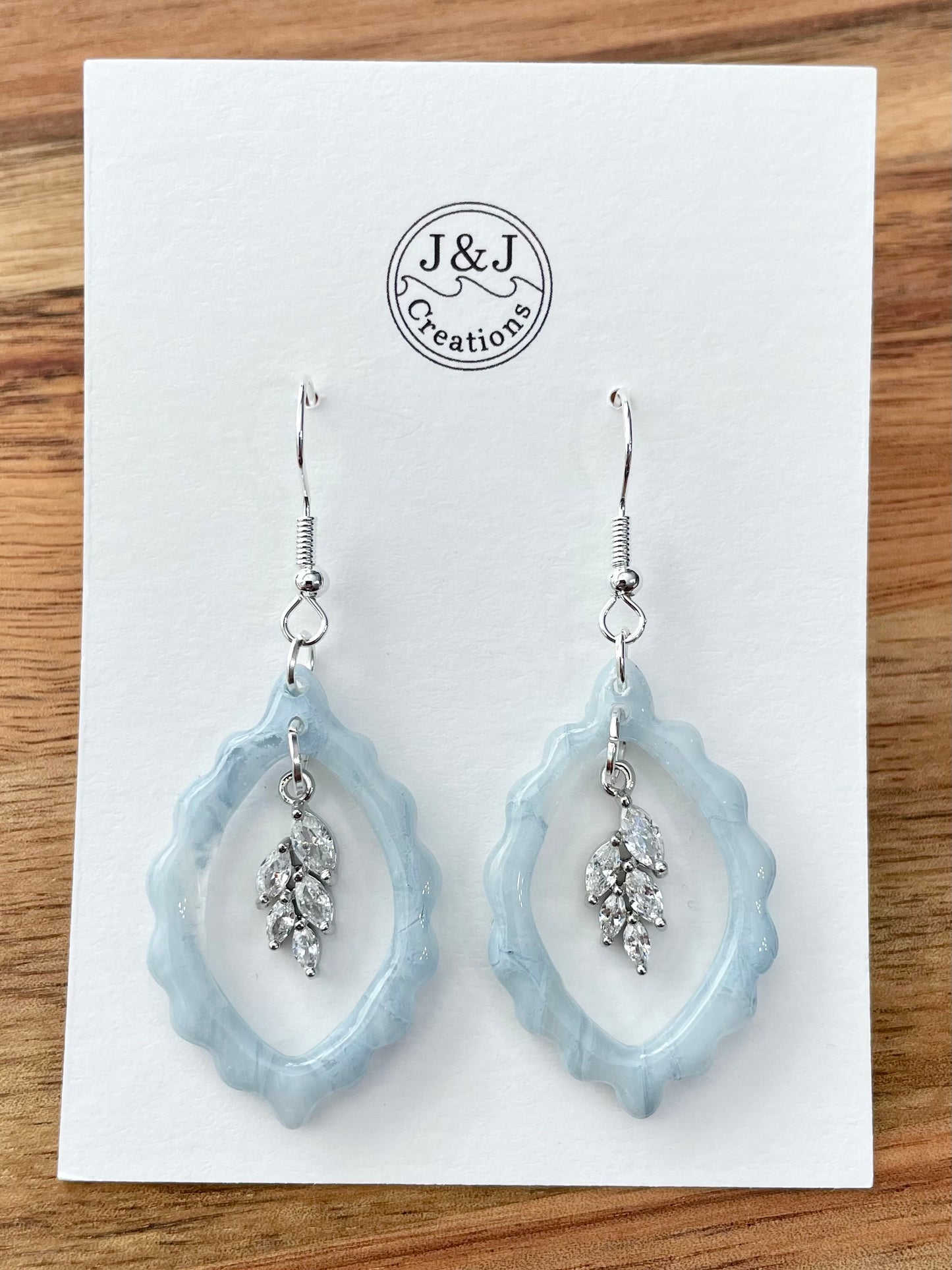 Light Blue & Silver