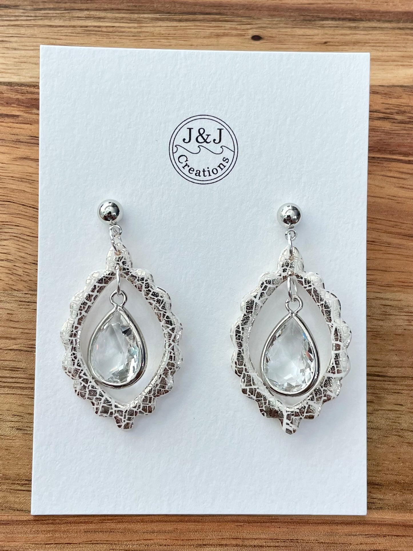 Silver & White