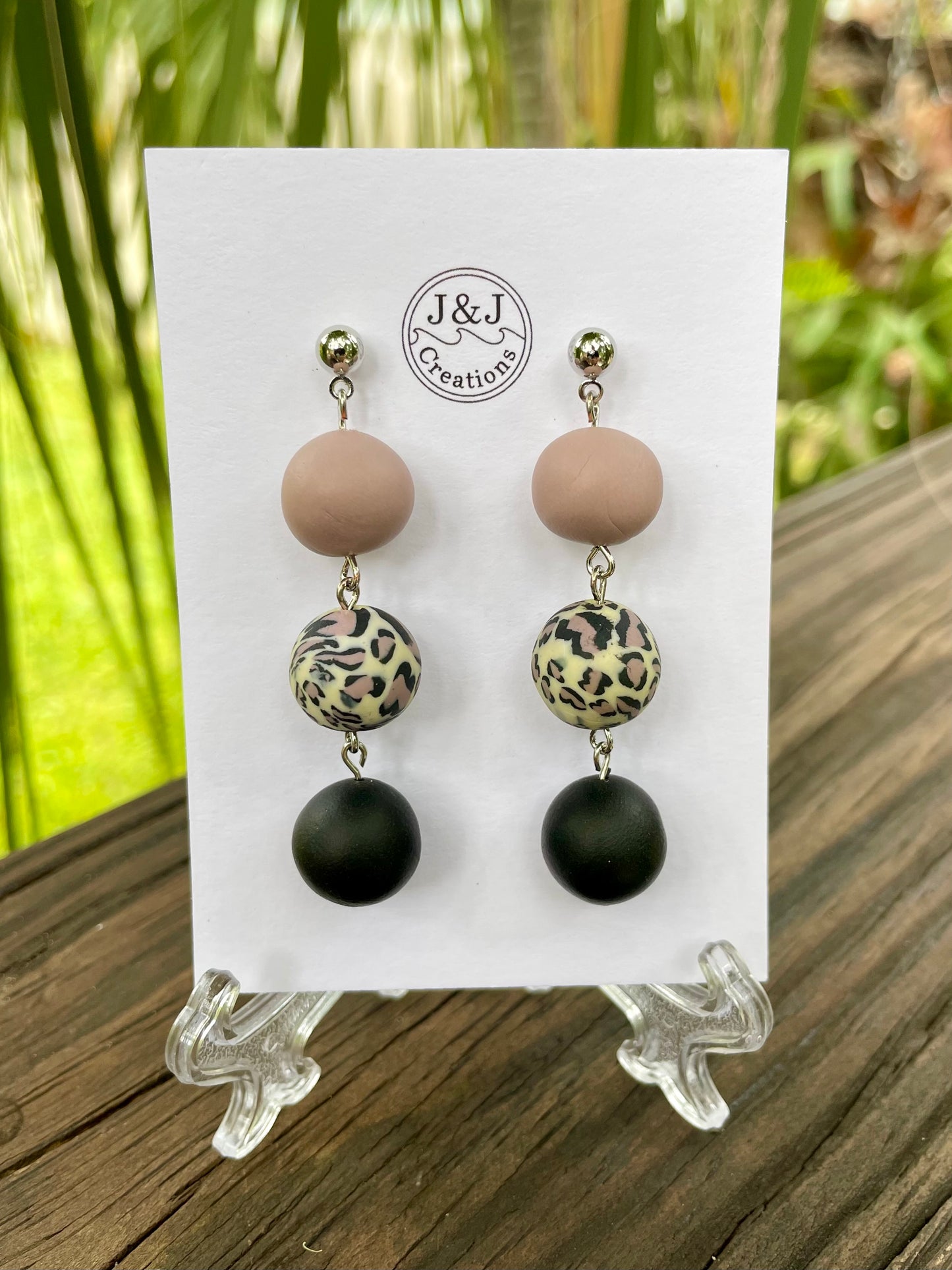 Hand Rolled Beads (Silver Tone)