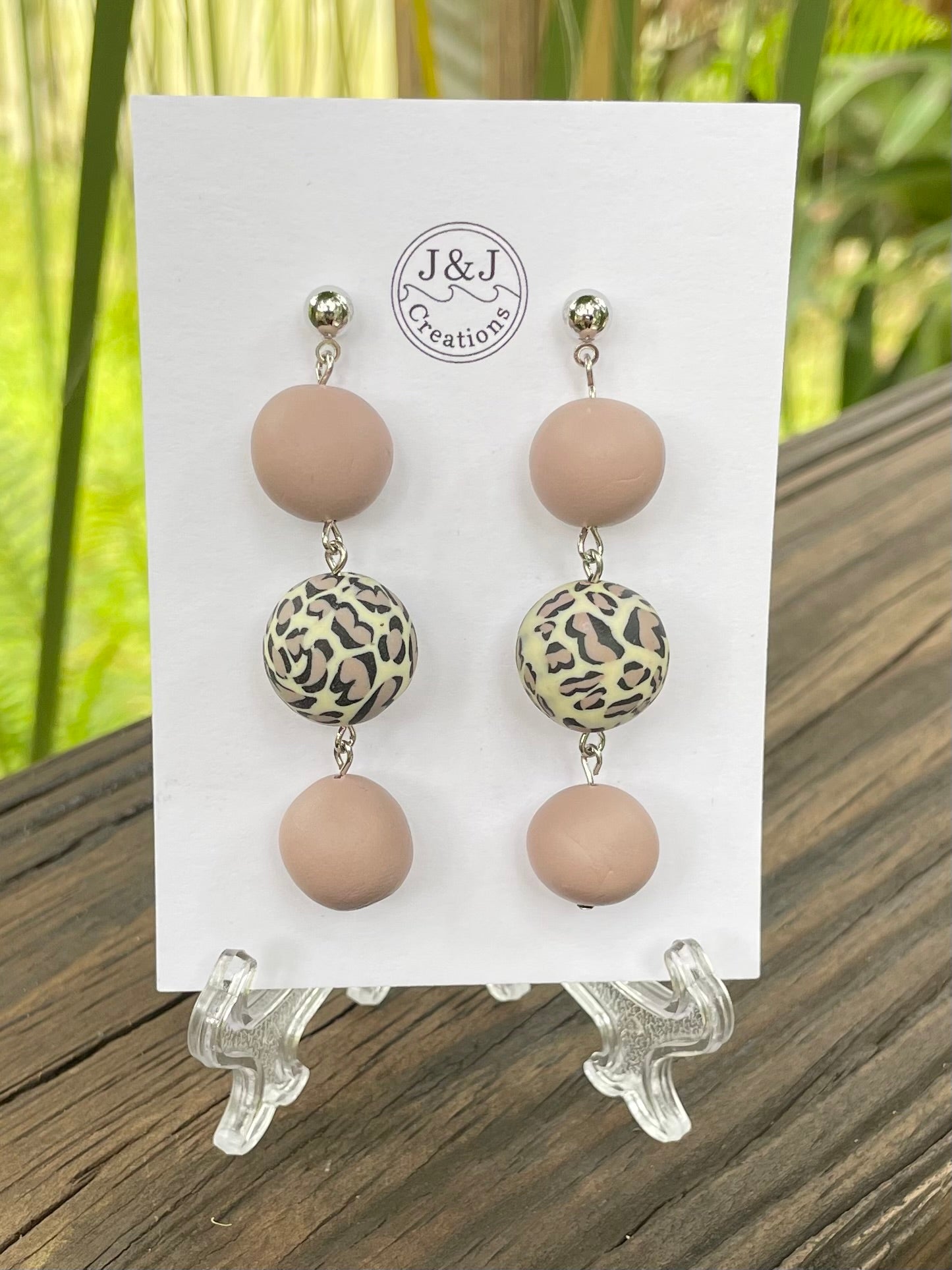 Hand Rolled Beads (Silver Tone)