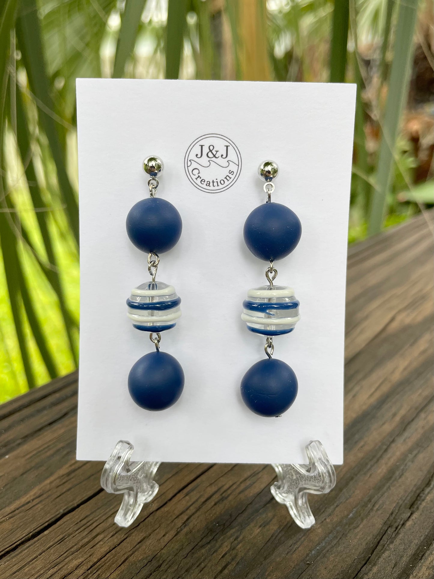 Hand Rolled Beads (Silver Tone)