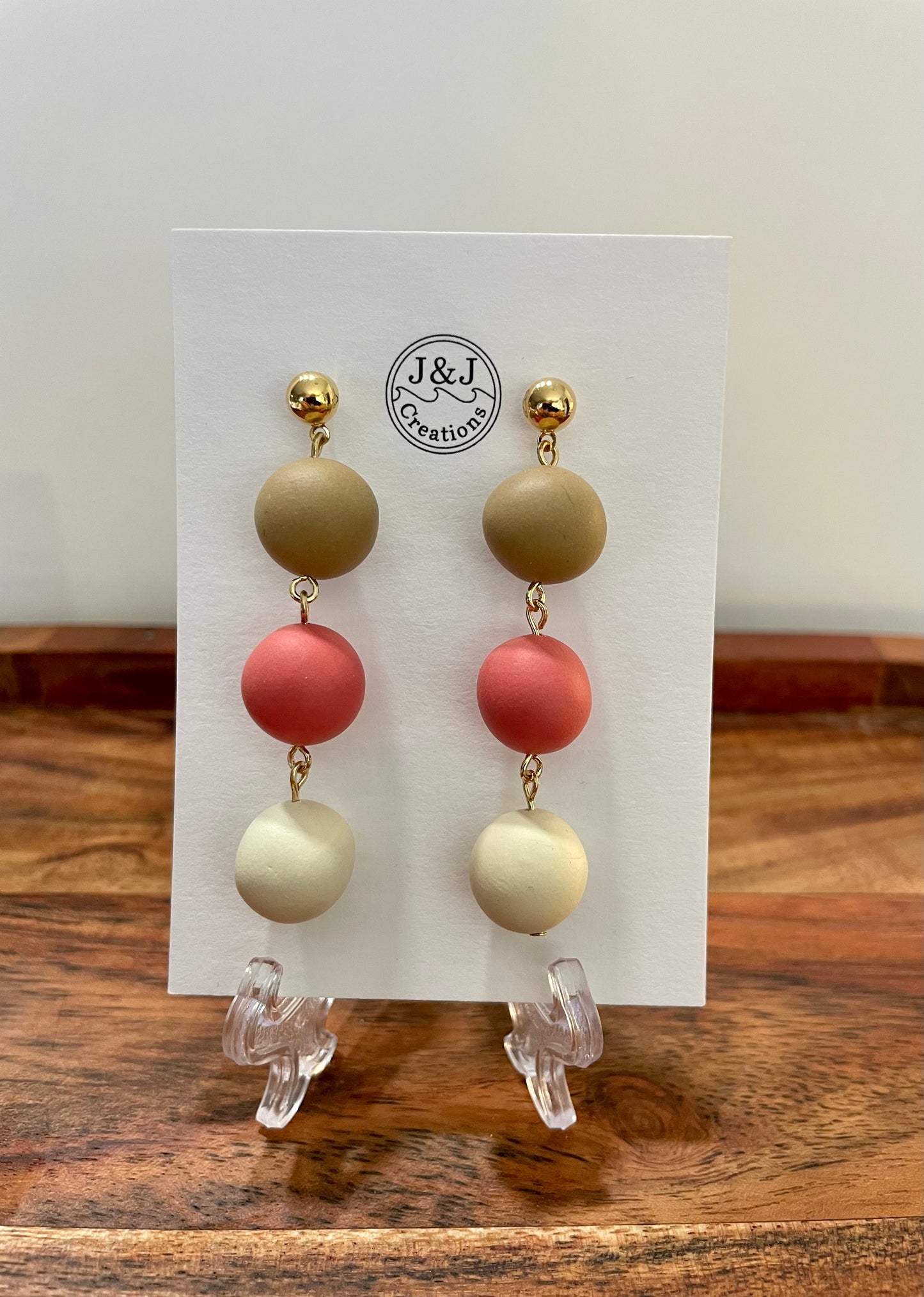 Hand Rolled Beads (Gold Tone)