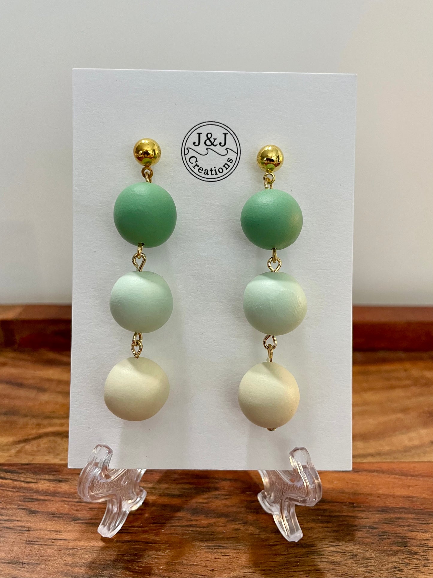 Hand Rolled Beads (Gold Tone)