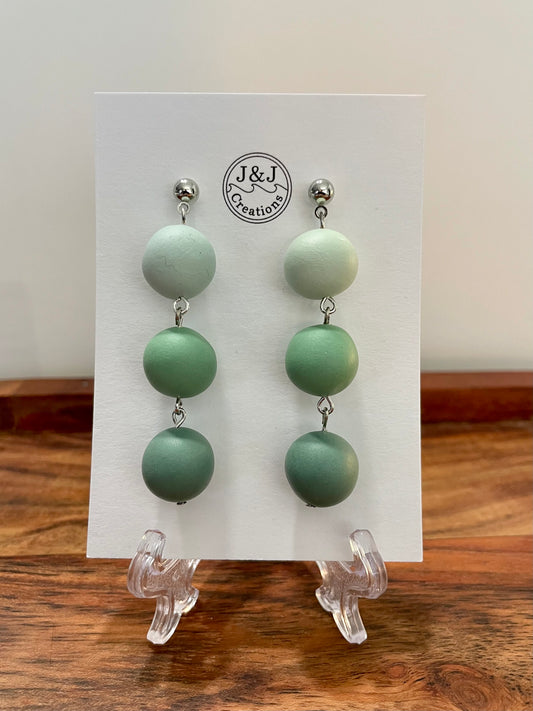 Hand Rolled Beads (Silver Tone)