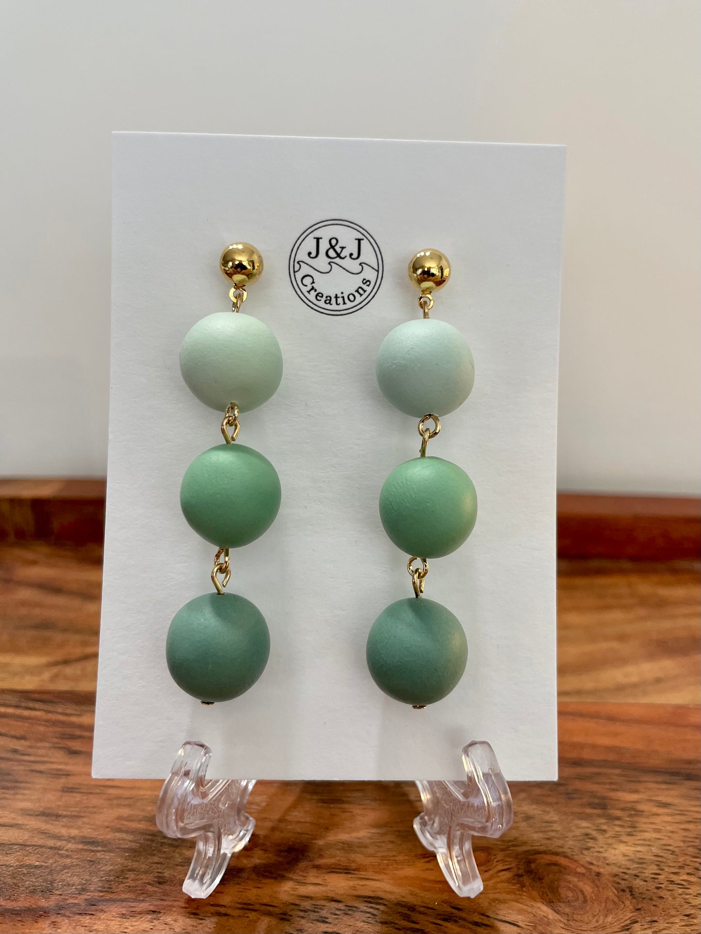 Hand Rolled Beads (Gold Tone)