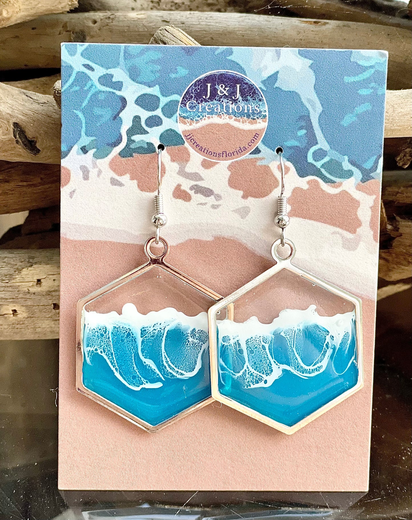 Ocean Wave (Silver Tone)