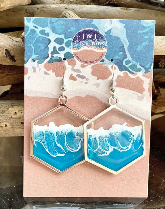 Ocean Wave (Silver Tone)