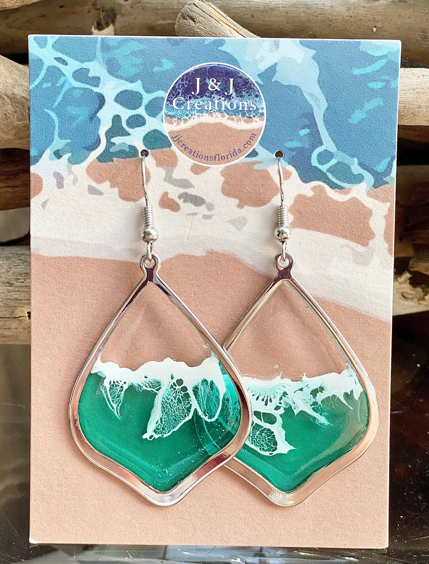 Ocean Wave (Silver Tone)