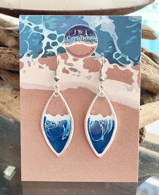 Earrings (silver tone)