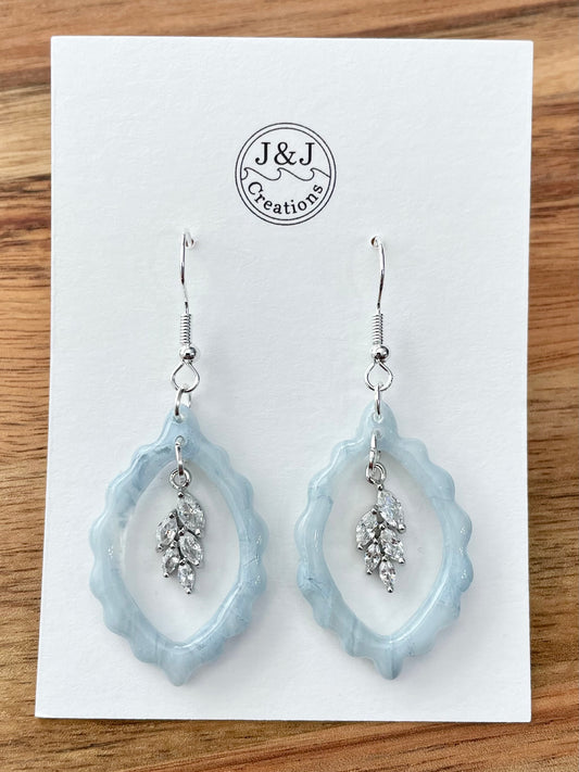Light Blue & Silver