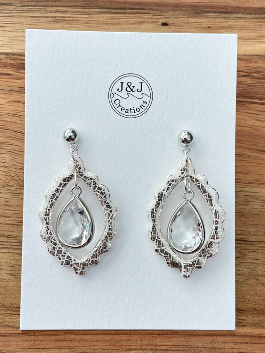 Silver & White