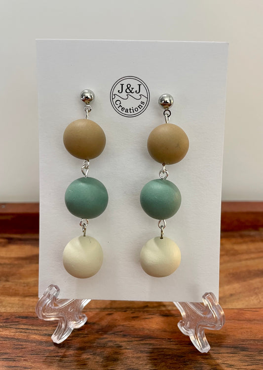 Hand Rolled Beads (silver Tone)