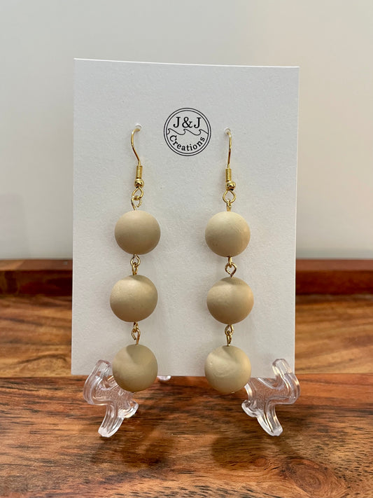 Hand Rolled Beads (Gold Tone)