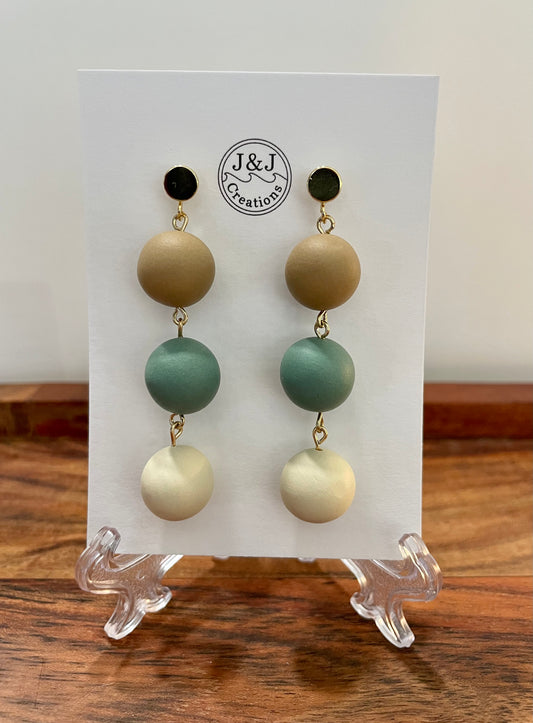 Hand Rolled Beads (Gold Tone)